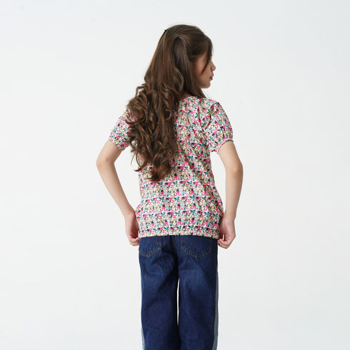 Paint Splash Printed Top