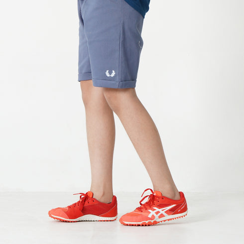Grey logo shorts