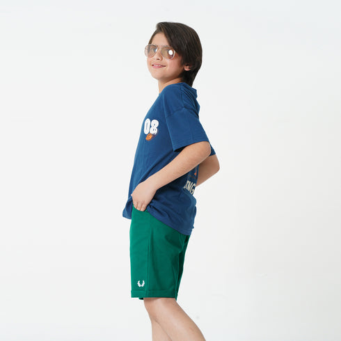 Green Logo Shorts