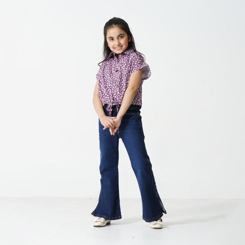 Floral Printed Crop Top