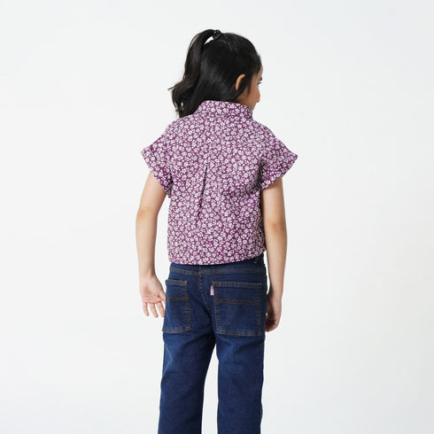 Floral Printed Crop Top