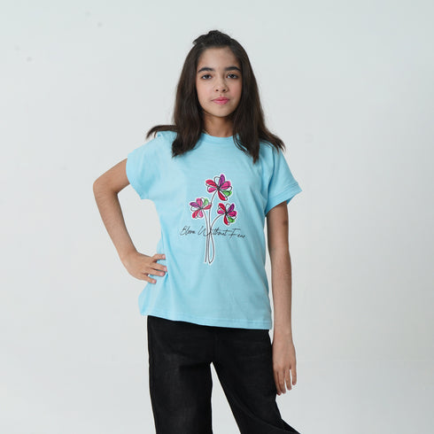 Bloom Flower Graphic Tee