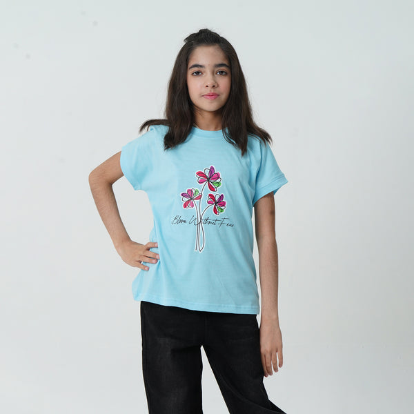 Bloom Flower Graphic Tee