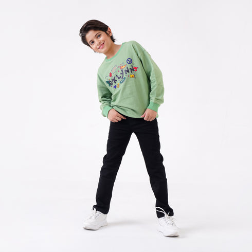 OAK OBJECTS PRINTED SWEATSHIRT