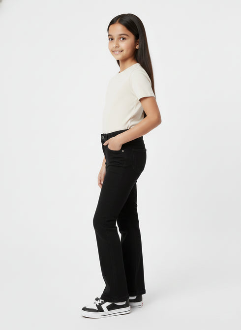 Black Boot Cut Jeans