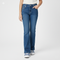 Classic Blue Flared Slit Jeans