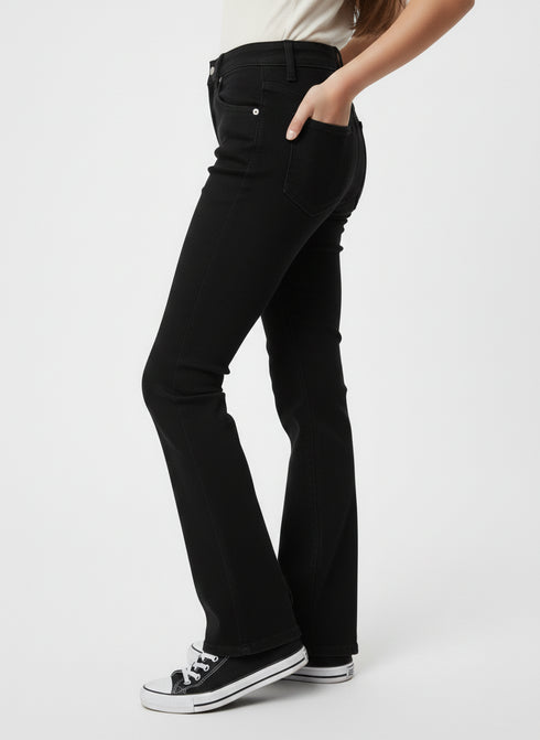 Black Boot Cut Jeans