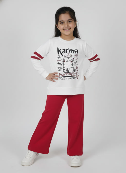 Karma Red Co-ord Set