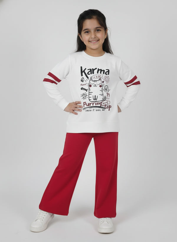 Karma Red Co-ord Set