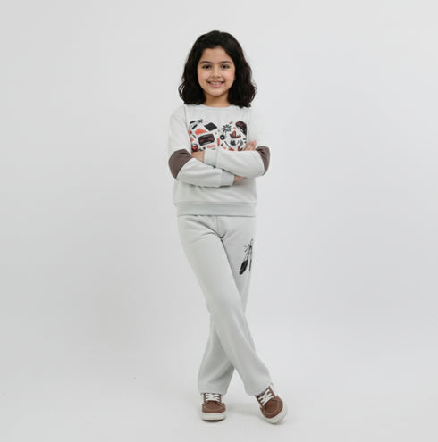 Music Love Grey Co-ord Set