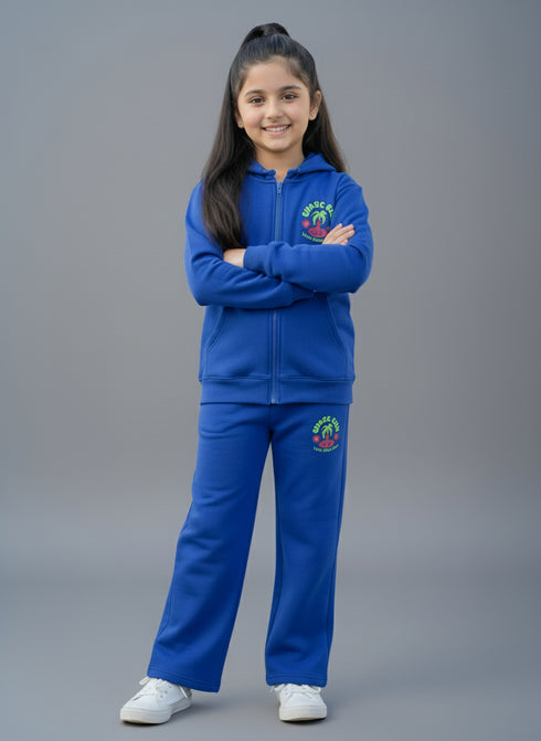 Blue Chase Hoodie Set