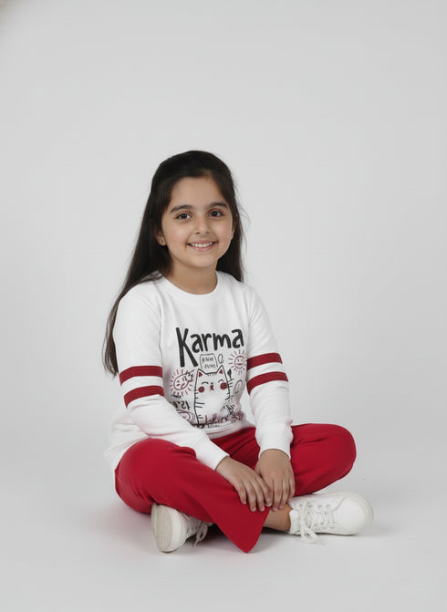 Karma Red Co-ord Set