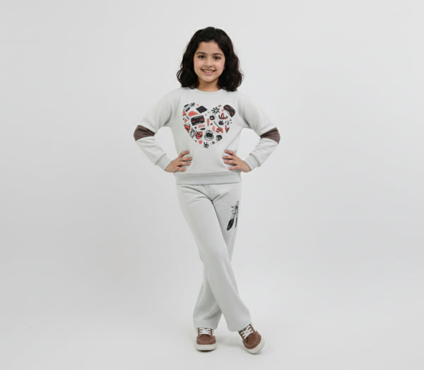 Music Love Grey Co-ord Set