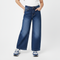Mid Blue Balloon Fit Jeans