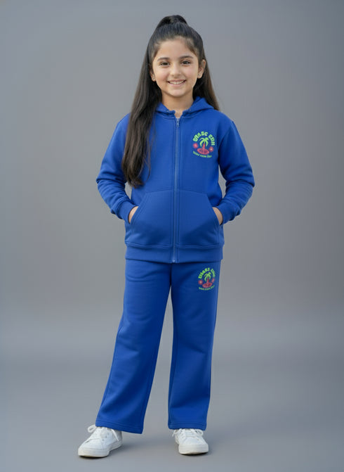 Blue Chase Hoodie Set