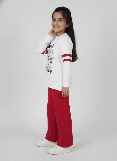 Karma Red Co-ord Set