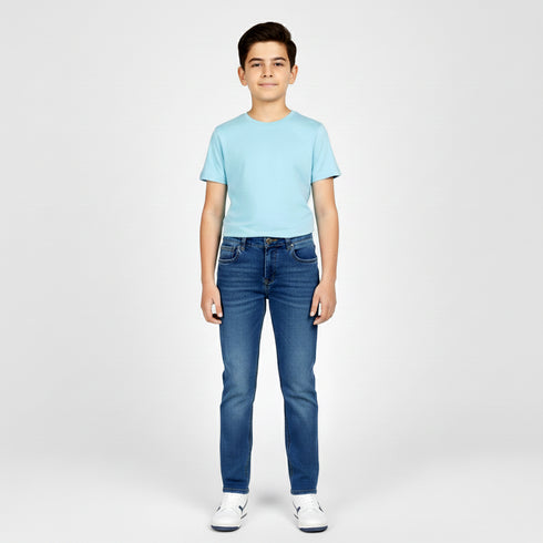 Classic Blue Slim Fit Jeans