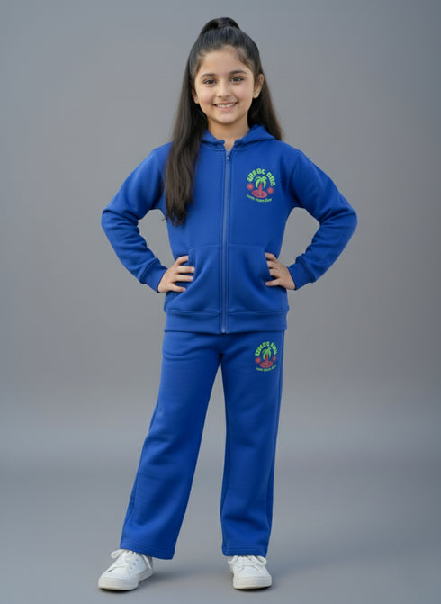 Blue Chase Hoodie Set