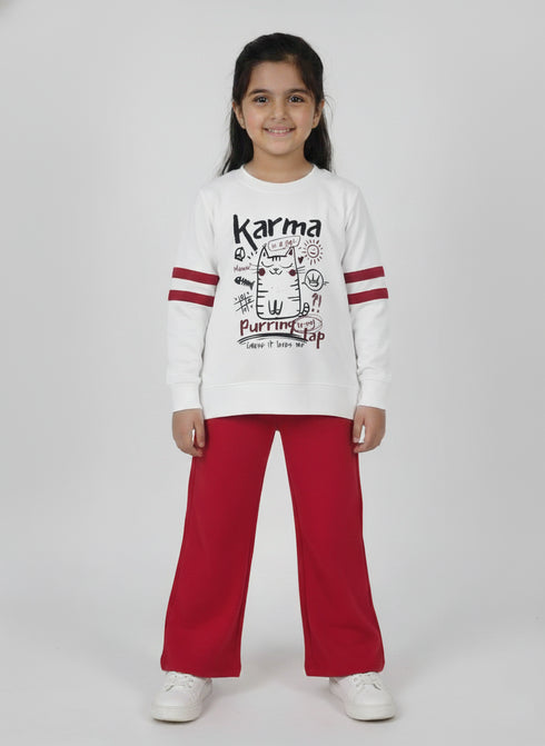 Karma Red Co-ord Set