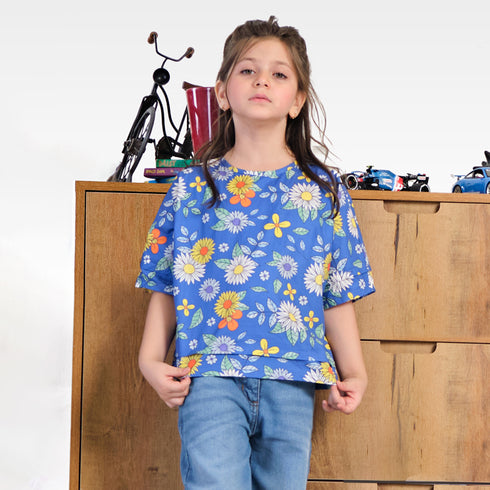 ALL OVER PRINTED TOP