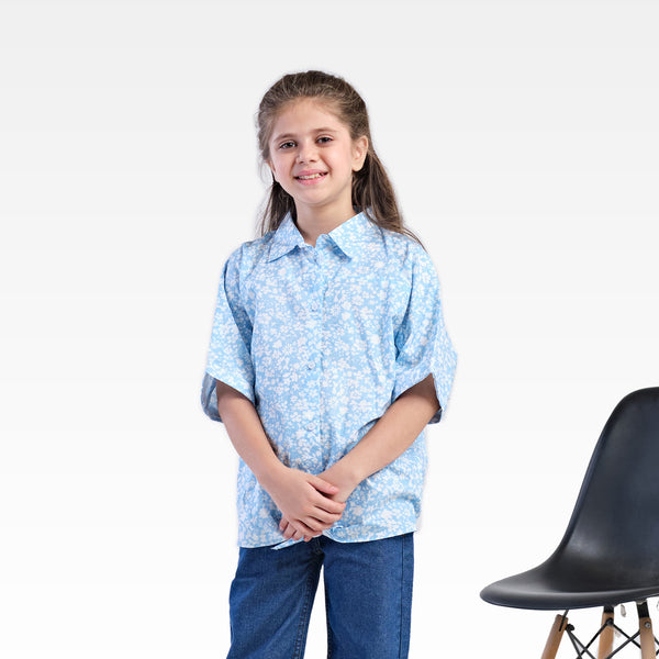 ALL OVER PRINTED BUTTON DOWN