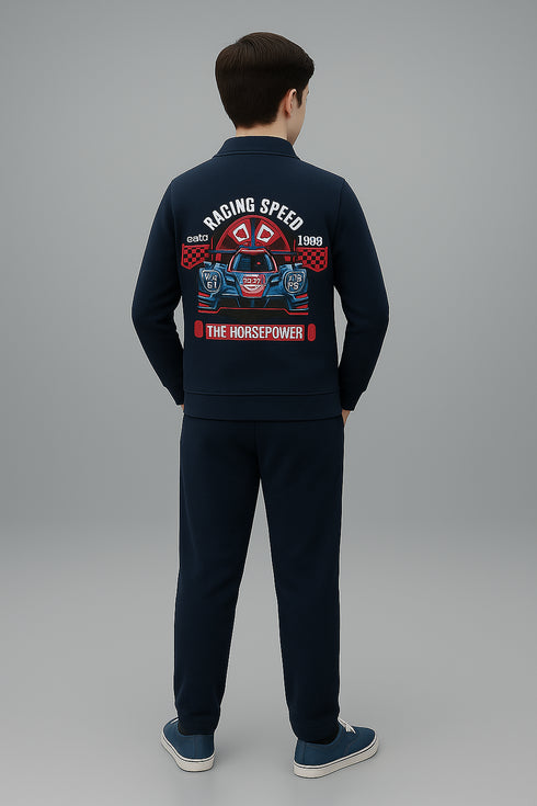 Track Force Buttoned Tracksuit