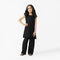 Black Embroidered 3pc Set for girls by The Oaklynn