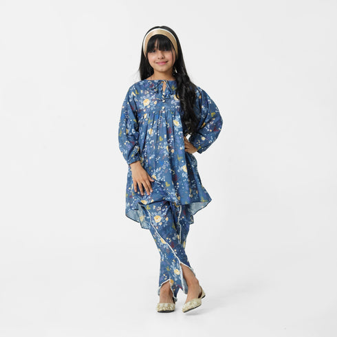 Girls floral printed eastern wear Pakistan
