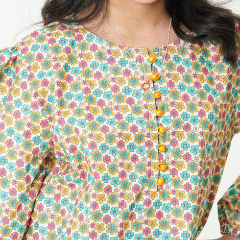 Comfortable girls eastern outfit for Eid and family gatherings