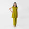 Mustard Embroidered 3pc Set for girls by The Oaklynn
