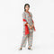 Red Floral 3pc Eastern Set for girls by The Oaklynn