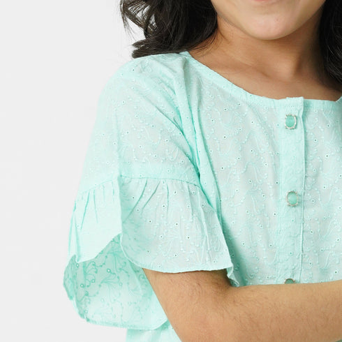 The Oaklynn girls embroidered 3pc set