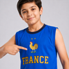France Football Fan Tank & Shorts Co-Ord Set