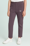 Lilac Front  Pocket Trousers