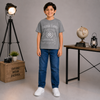Boys' Regular Fit Medium Indigo Vintage-Tint Jeans
