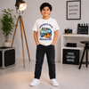 Boys' Regular Fit Faded Black Jeans
