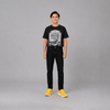 Boys' Slim Fit Solid Jet Black Jeans