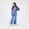 MOODLESS PRINTED CO-ORD SET (Sky Blue)