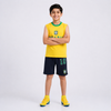 Brazil Football Fan Tank & Shorts Co-Ord Set