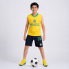 Brazil Football Fan Tank & Shorts Co-Ord Set