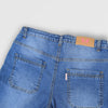 Mid Blue Straight Fit Jeans