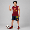 Spain Football Fan Tank & Shorts Co-Ord Set