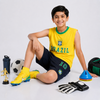 Brazil Football Fan Tank & Shorts Co-Ord Set