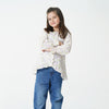 Printed Frilled Top