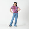 Multi Chequered Crop Top