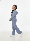Stitch Sky Blue Hoodie Set
