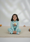 Aqua Bears Hoodie Set