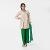 Girls off white printed eastern wear Pakistan