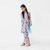 The Oaklynn girls 2pc printed eastern set